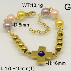 SS Bracelet  6B30019vhha-610