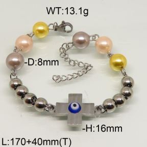 SS Bracelet  6B30020bhva-610