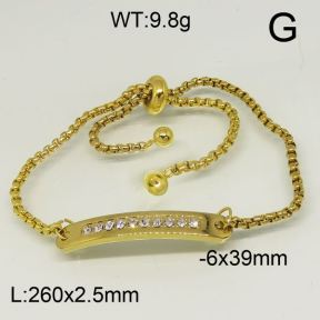 SS Bracelet  6B40007bbml-450