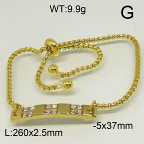 SS Bracelet  6B40008bbml-450