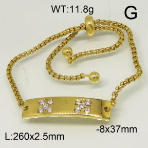 SS Bracelet  6B40009bbml-450