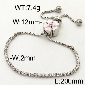 SS Bracelet  6B4001187bhbl-691