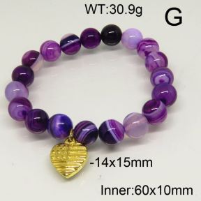 SS Bracelet  6B40089bhva-212