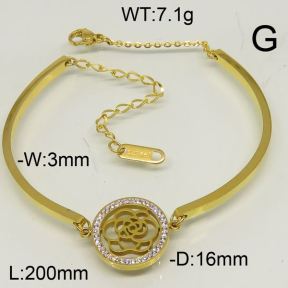 SS Bracelet  6B40101bhva-493