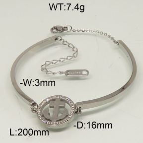 SS Bracelet  6B40111vbpb-493