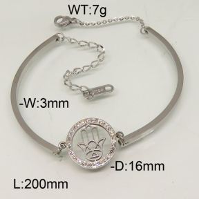 SS Bracelet  6B40114vbpb-493