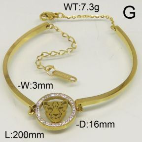 SS Bracelet  6B40115bhva-493