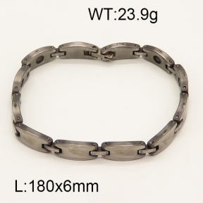 SS Ceramic Bracelet  6B9000039aivb-244