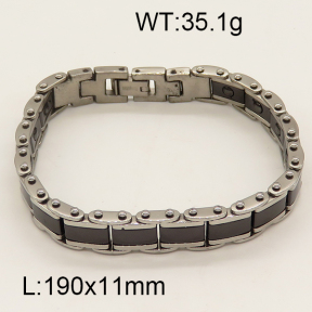 SS Ceramic Bracelet  6B9000061vila-244