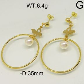 SS Earrings  6E30097aakl-450