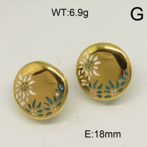 SS Earrings  6E30102bhva-212