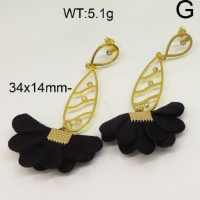 SS Earrings  6E40088ablb-450
