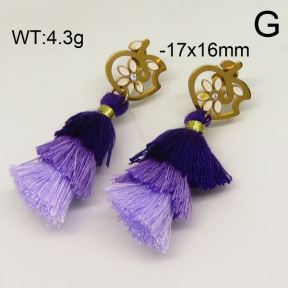 SS Earrings  6E40174vbmb-212