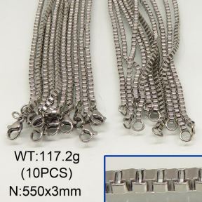 SS Necklace  6N20022ahpv-389