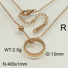 SS Necklace  6N20042vbpb-488