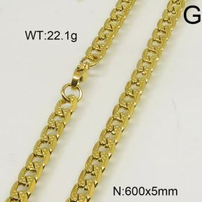 SS Necklace  6N20303vbmb-452