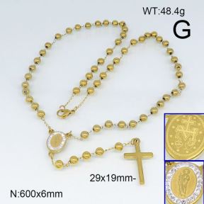 SS Necklace  6N20654vhll-692