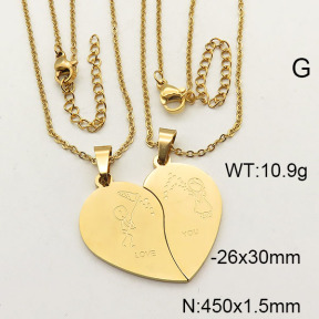 SS Necklace  6N21146vbnb-704