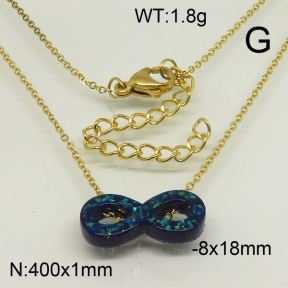 SS Necklace  6N30027bbml-493