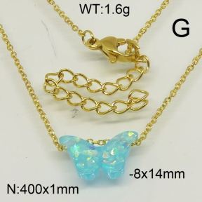 SS Necklace  6N30033vbmb-493
