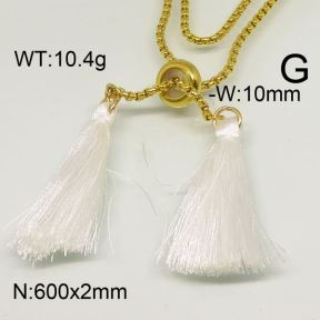 SS Necklace  6N30053vbmb-312