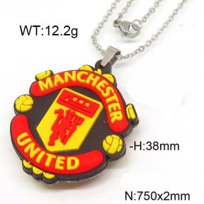 SS Necklace  6N30214vbmb-628