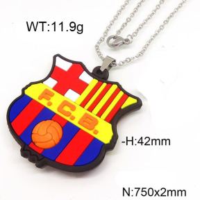 SS Necklace  6N30218vbmb-628