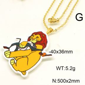 SS Necklace  6N30283vbmb-628