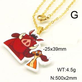 SS Necklace  6N30294vbmb-628
