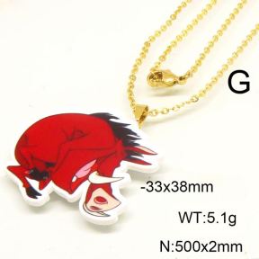 SS Necklace  6N30295vbmb-628