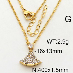 SS Necklace  6N4001217bhbl-691