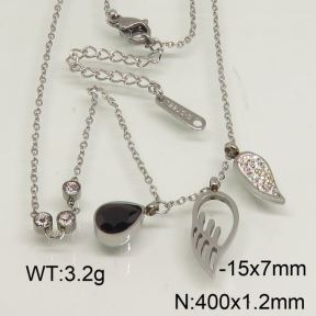 SS Necklace  6N40053vbpb-488
