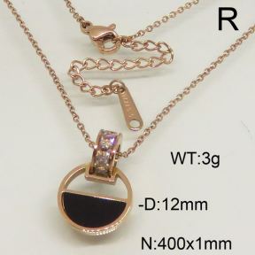 SS Necklace  6N40058vbpb-488
