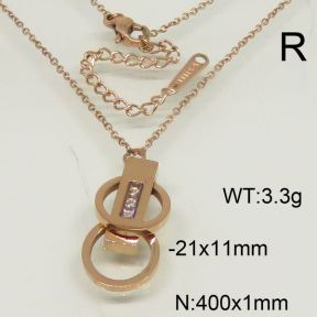 SS Necklace  6N40062vbpb-488