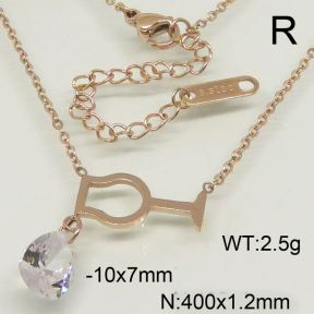 SS Necklace  6N40064vbpb-488