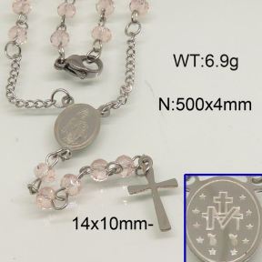 SS Necklace  6N40076vbpb-452