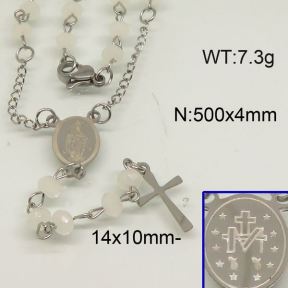 SS Necklace  6N40079vbpb-452