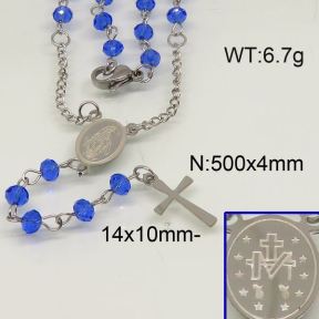 SS Necklace  6N40080vbpb-452