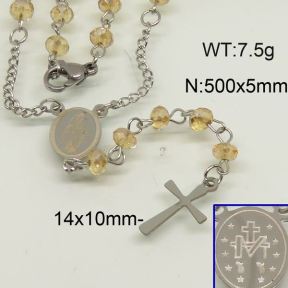 SS Necklace  6N40082vbpb-452