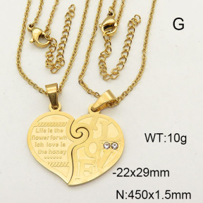 SS Necklace  6N41044vbnb-704