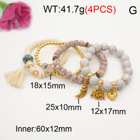 Fashion Bracelet  F3B402618bbov-K102