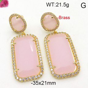 Fashion Brass Earrings  F6E41794vihb-L002