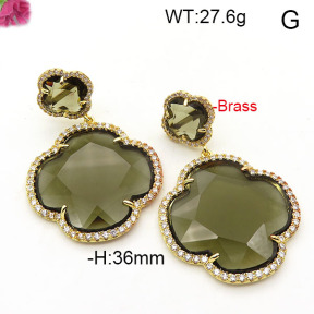 Fashion Brass Earrings  F6E41840bika-L002