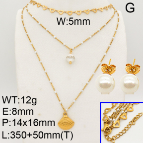 Shell Pearl Sets  F90900370vhll