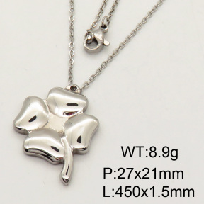 SS Necklace  FN0000563aaki-900