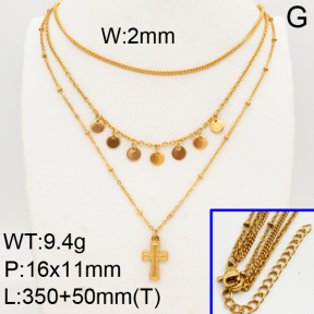 SS Necklace  FN0900244bhbl