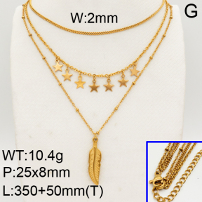 SS Necklace  FN0900250vhha