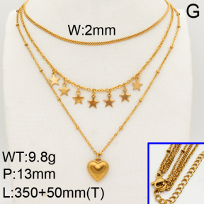SS Necklace  FN0900251bhbl