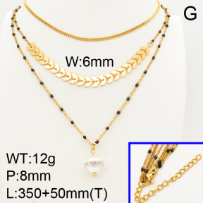 SS Necklace  FN0900254bhbl